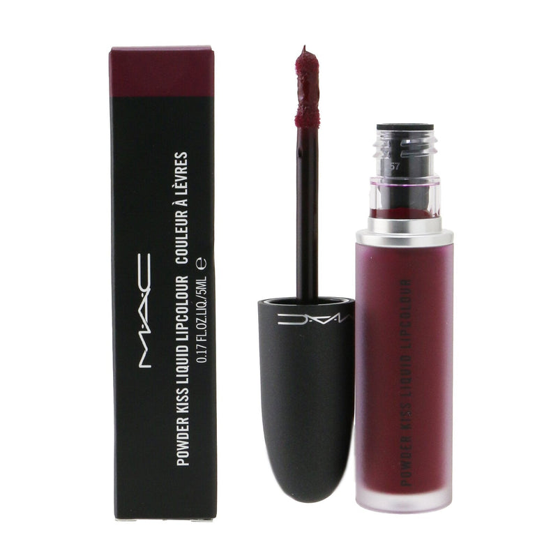 MAC Powder Kiss Liquid Lipcolour - # 983 Burning Love 