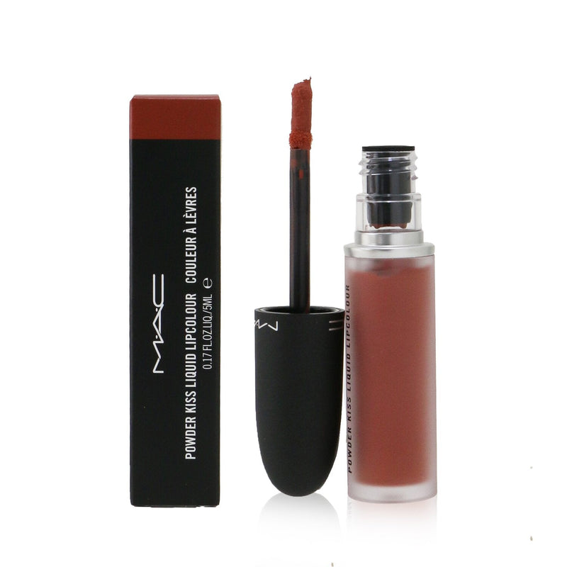 MAC Powder Kiss Liquid Lipcolour - # 989 Mull It Over  5ml/0.17oz