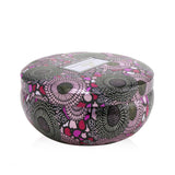 Voluspa 3 Wick Decorative Tin Candle - Japanese Plum Bloom 