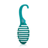 Wet Brush Shower Detangler - # Green Glitter  1pc