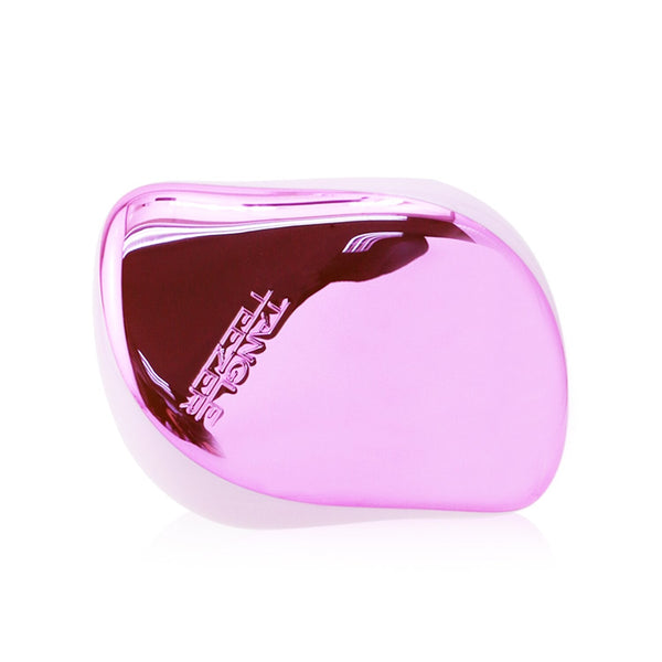 Tangle Teezer Compact Styler On-The-Go Detangling Hair Brush - # Baby Pink Chrome 