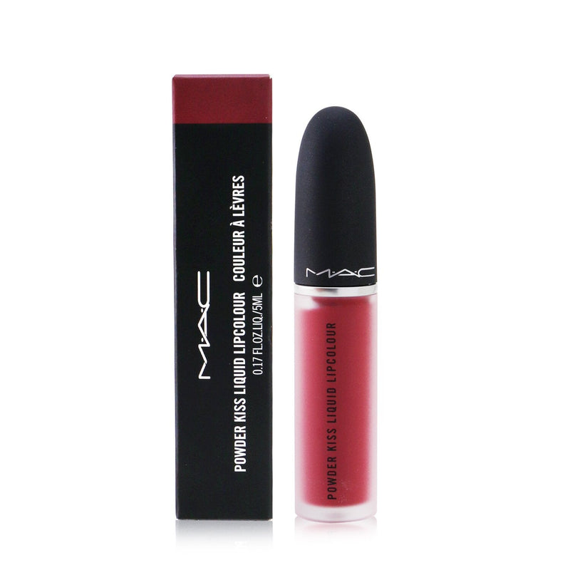 MAC Powder Kiss Liquid Lipcolour - # 988 A Little Tamed 