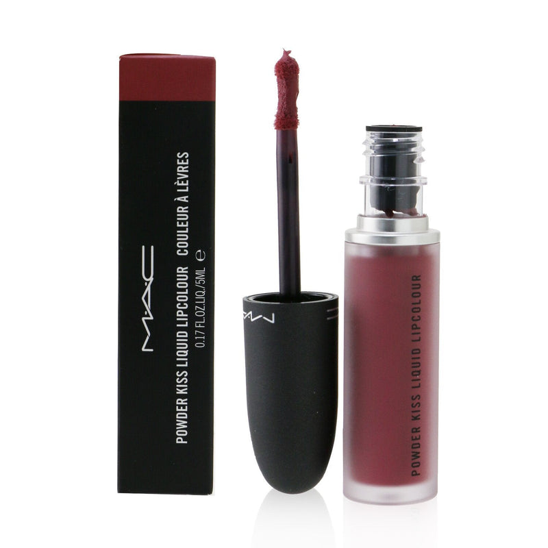 MAC Powder Kiss Liquid Lipcolour - # 990 More The Mehr-Ier  5ml/0.17oz