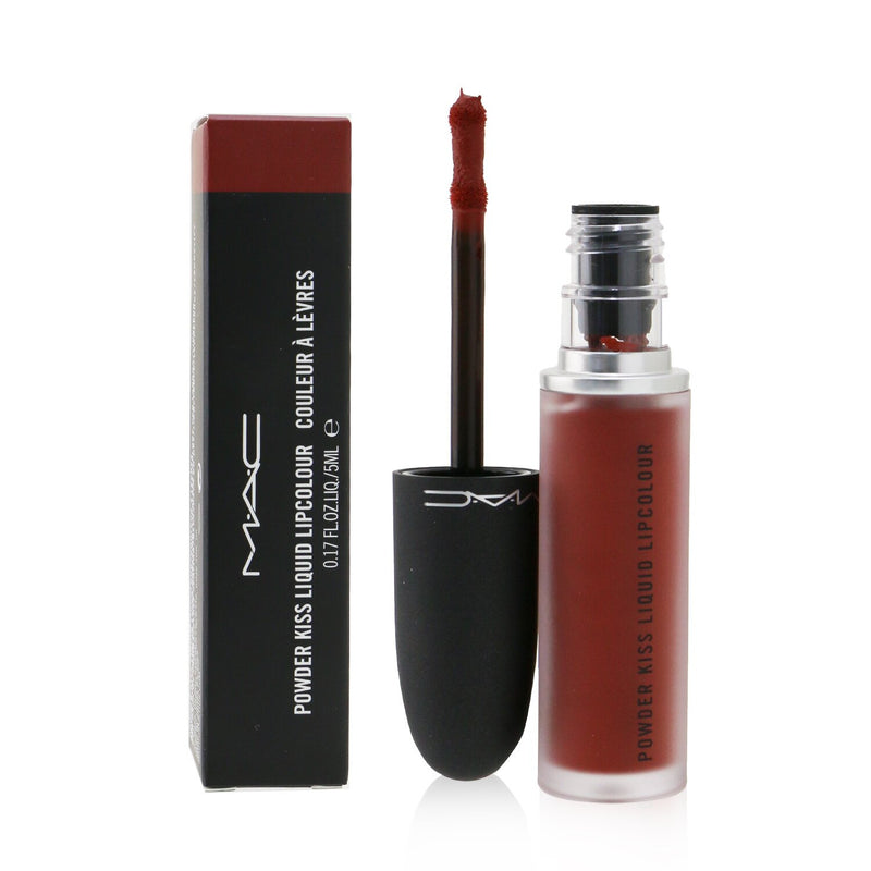 MAC Powder Kiss Liquid Lipcolour - # 991 Devoted To Chili  5ml/0.17oz