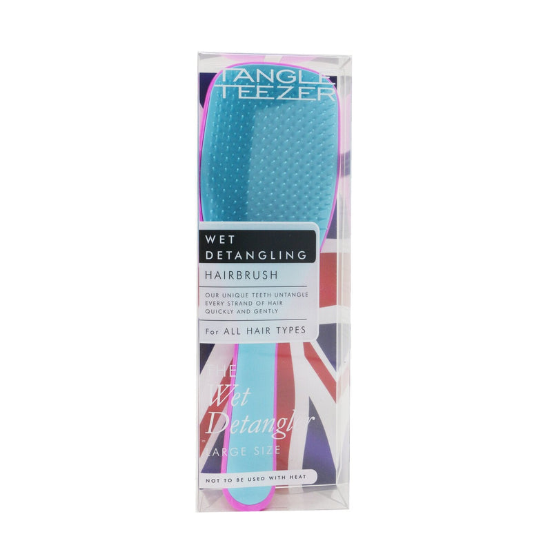 Tangle Teezer The Wet Detangling Hair Brush - # Pink/ Turquoise (Large Size)  1pc