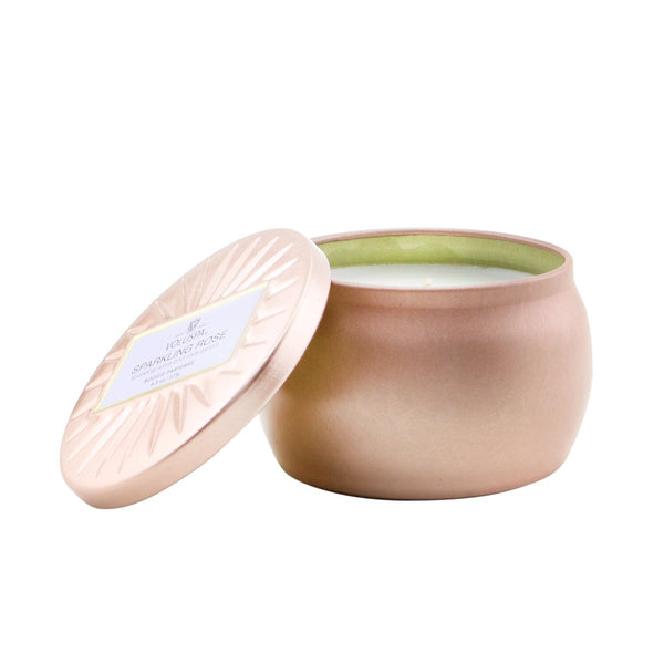 Voluspa Mini Tin Candle - Sparkling Rose 