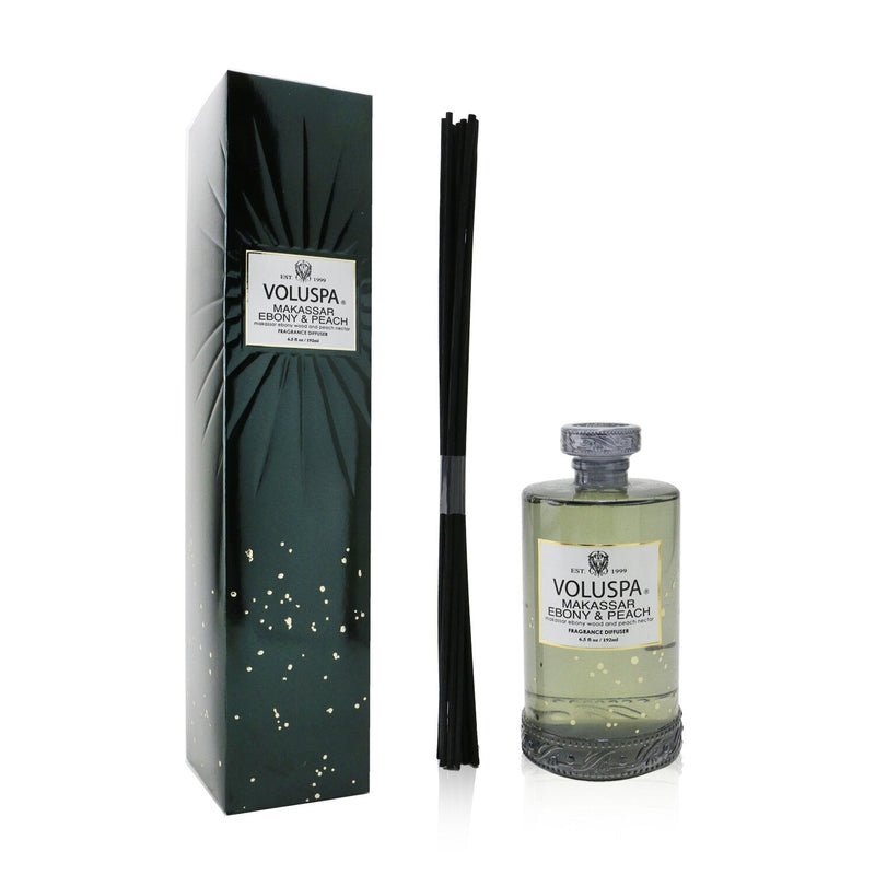 Voluspa Reed Diffuser - Makassar Ebony & Peach  192ml/6.5oz