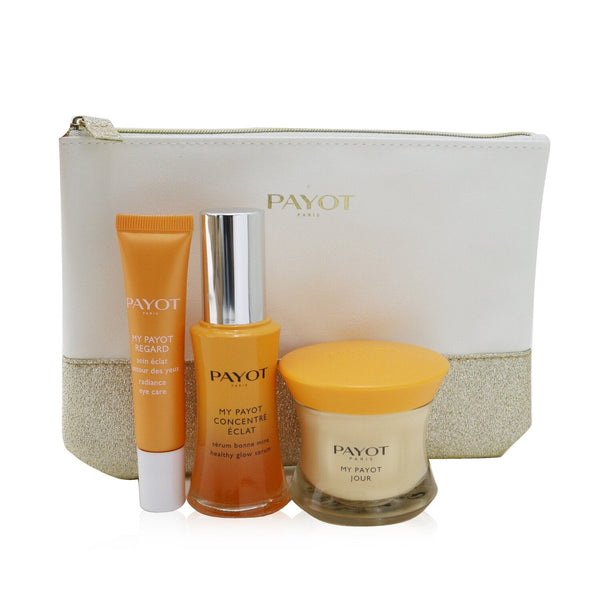 Payot My Payot Energising Ritual 3-Pieces Set : Day Moisturiser 50ml + Eye Care 15ml + Serum 30ml 