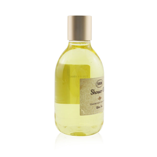 Sabon Shower Oil - White Tea (Plastic Bottle)  300ml/10.5oz