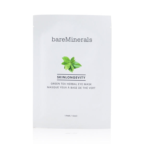 BareMinerals Skinlongevity Green Tea Herbal Eye Mask  6pairs