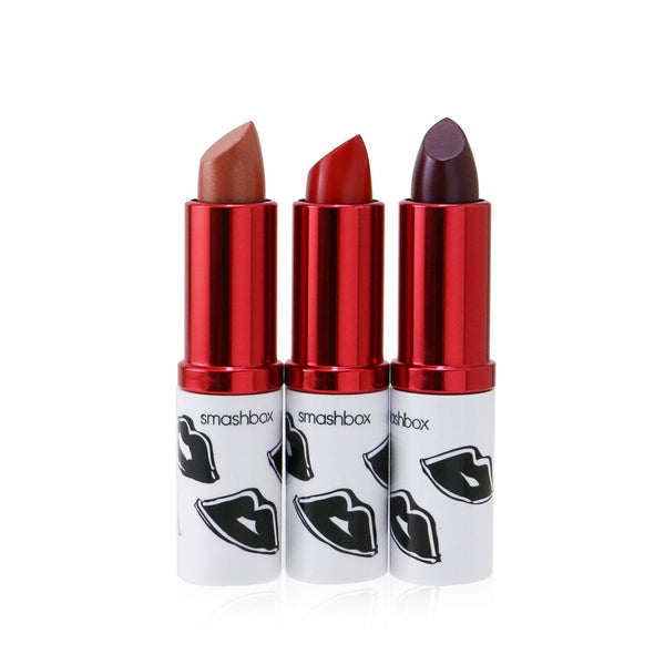 Smashbox Be Legendary Lipstick Trio Set (3x Be Legendary Lipstick) 