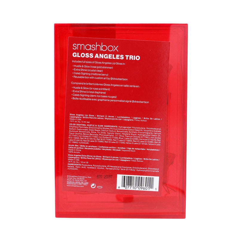 Smashbox Gloss Angeles Trio Set (3x Lip Gloss)  3x4ml/0.13oz