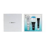 Dr. Brandt Festive & Flawless Kit: Pore Refiner Primer 30ml+ No More Baggage 15g+ Microdermabrasion 15g+ Hyaluronic Facial Cream 10g 