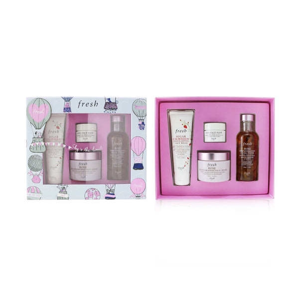 Fresh Rose Deep Hydration Skincare Set 