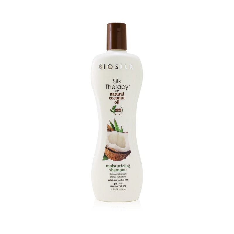 BioSilk Silk Therapy with Coconut Oil Moisturizing Shampoo  355ml/12oz