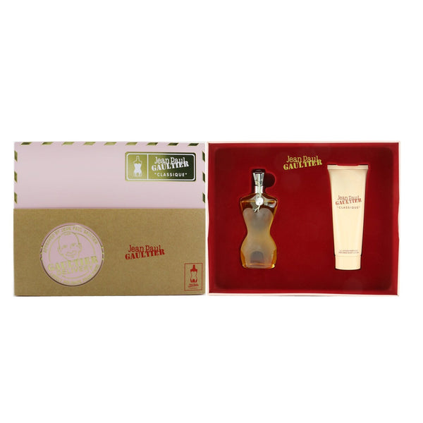 Jean Paul Gaultier Classique Coffret: Eau De Toilette Spray 50ml/1.7oz + Perfumed Body Lotion 75ml/2.5oz 