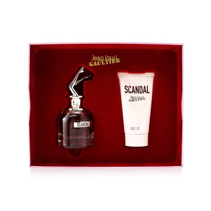 Jean Paul Gaultier Scandal Coffret: Eau De Parfum Spray + Perfumed Body Lotion 75ml/2.5oz 2pcs 50ml/1.7oz