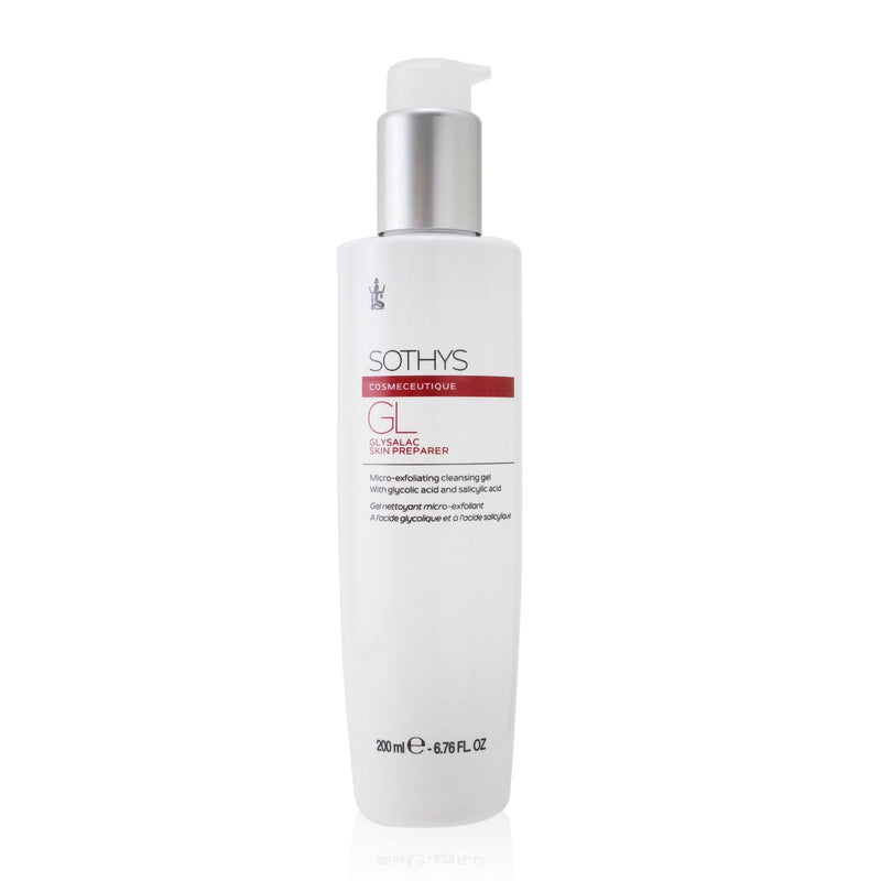 Sothys Cosmeceutique GL Glysalac Skin Preparer Micro-Exfoliating Cleansing Gel - With Glycolic Acid & Salicylic Acid 