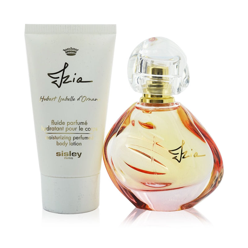 Sisley Izia Coffret: Eau De Parfum Spray 30ml/1oz + Moisturizing Perfumed Body Lotion 50ml/1.6oz  2pcs