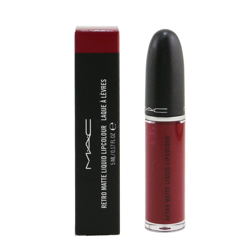 MAC Retro Matte Liquid Lipcolour - # 102 Dance With Me (Deep Cranberry Red) (Matte) 