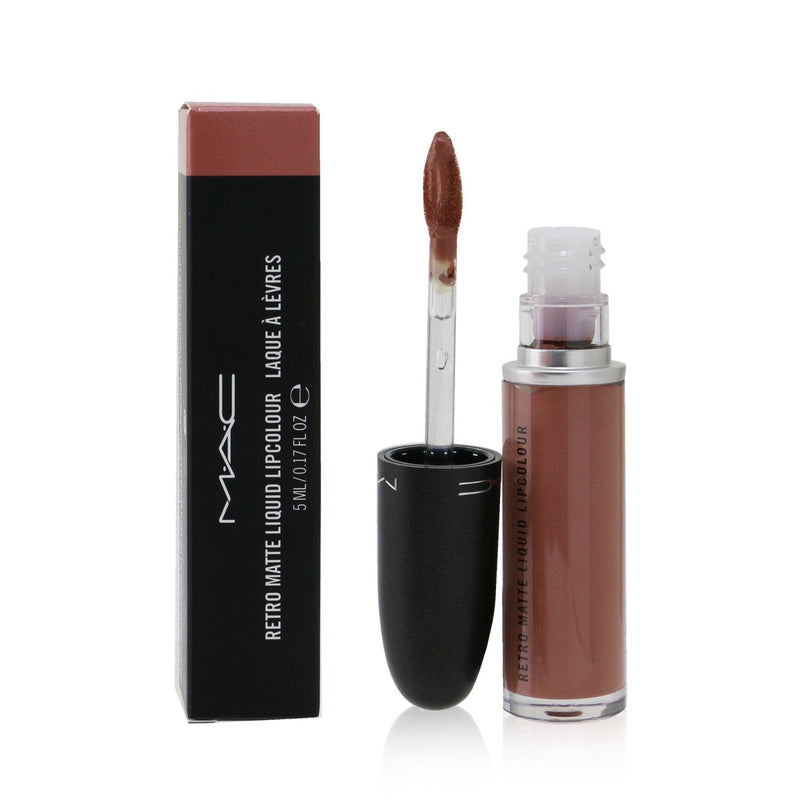 MAC Retro Matte Liquid Lipcolour - # 121 Burnt Spice (Creamy Dirty Rose) (Matte)  5ml/0.17oz