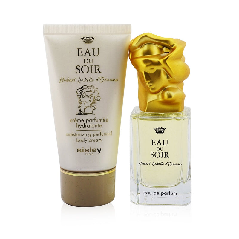 Sisley Eau Du Soir Coffret: Eau De Parfum Spray 30ml/1oz + Moisturizing Perfumed Body Cream 50ml/1.6oz  2pcs