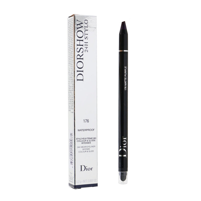Christian Dior Diorshow 24H Stylo Waterproof Eyeliner - # 176 Matte Purple 