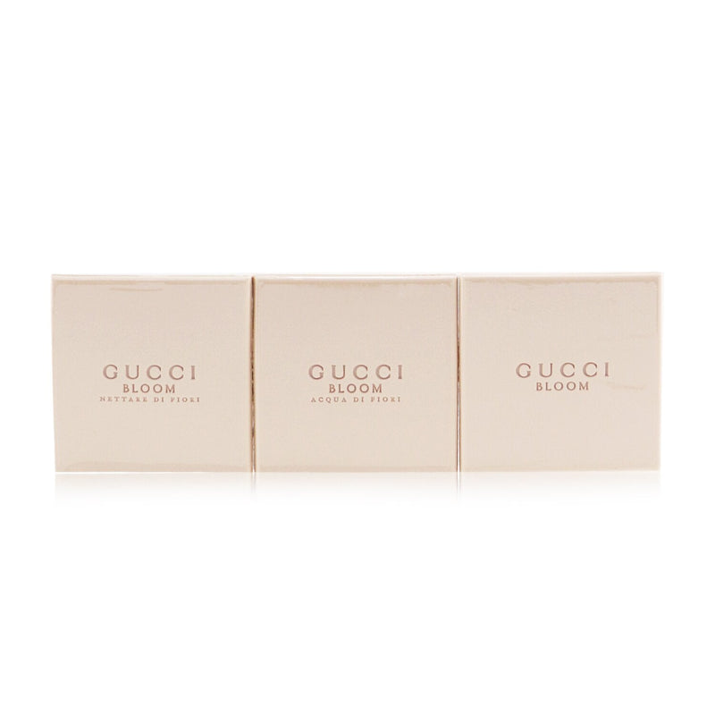 Gucci Bloom Perfumed Soap Coffret: Bloom + Bloom Acqua Di Fiori + Bloom Nettare Di Fiori 