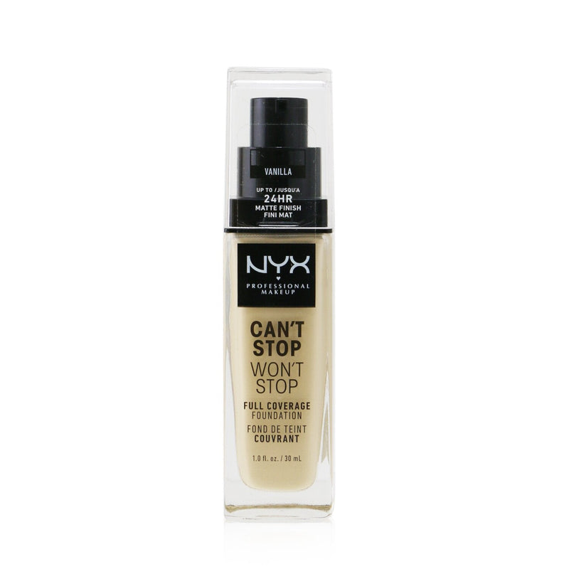 NYX Can't Stop Won't Stop Full Coverage Foundation - # Vanilla 