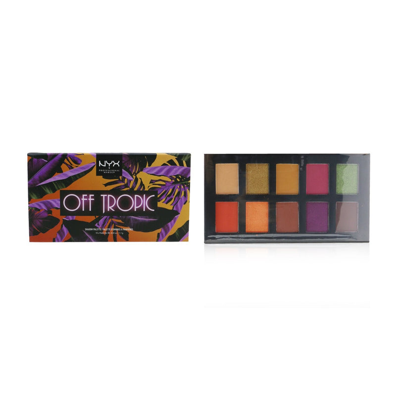 NYX Off Tropic Shadow Palette (10x Eyeshadow) - # Shifting Sand  10x1.1g/0.03oz