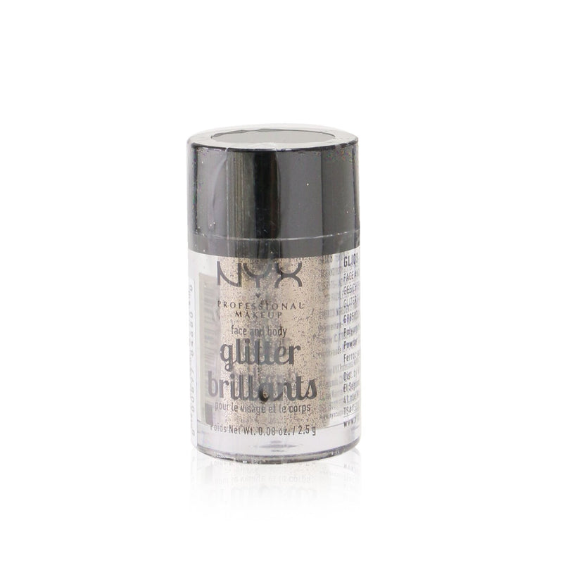 NYX Face & Body Glitter Brillants - # Ice  2.5g/0.08oz