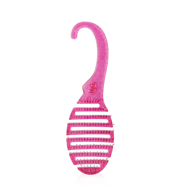 Wet Brush Shower Detangler - # Pink Glitter  1pc