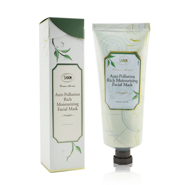 Sabon Anti-Pollution Rich Moisturizing Facial Mask - Ocean Secrets (Normal To Dry Skin) 