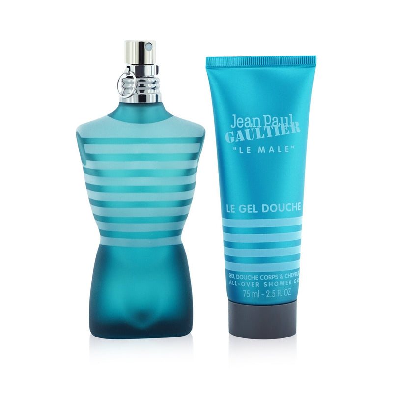 Jean Paul Gaultier Le Male Coffret: Eau De Toilette Spray 75ml/7.5oz + All Over Shower Gel 75ml/2.5oz 