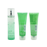 Caudalie Eau Des Vignes Christmas Coffret: Fresh Fragrance Spray 50ml + Shower Gel 50ml + Body Lotion 50ml (Green Line) 