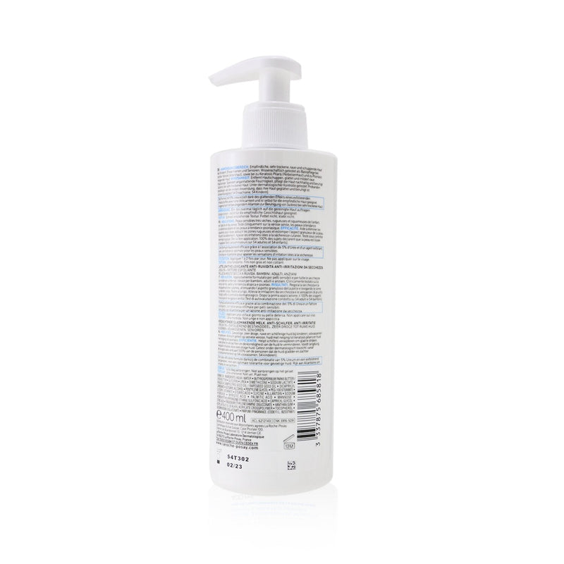 La Roche Posay Lipikar Lait Urea 5+ Smoothing Soothing Lotion (Anti-Flaking & Anti-Irritation)  400ml/13.5oz