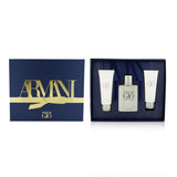 Giorgio Armani Acqua Di Gio Coffret: Eau De Toilette Spray 100ml/3.4oz + All Over Body Shampoo 75ml/2.5oz + After Shave Balm 75ml/2.5oz  3pcs