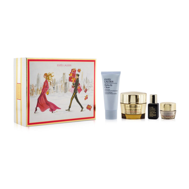 Estee Lauder Firm+Glow Collection: Revitalizing Supreme+ Creme+ ANR Multi Recovery+ Revitalizing Supreme+ Eye+ Perfectly Clean 