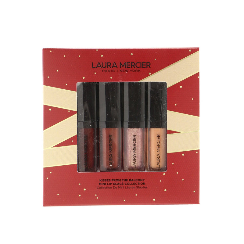 Laura Mercier Kisses From The Balcony Mini Lip Glace Collection (4x Mini Lip Glaze) 