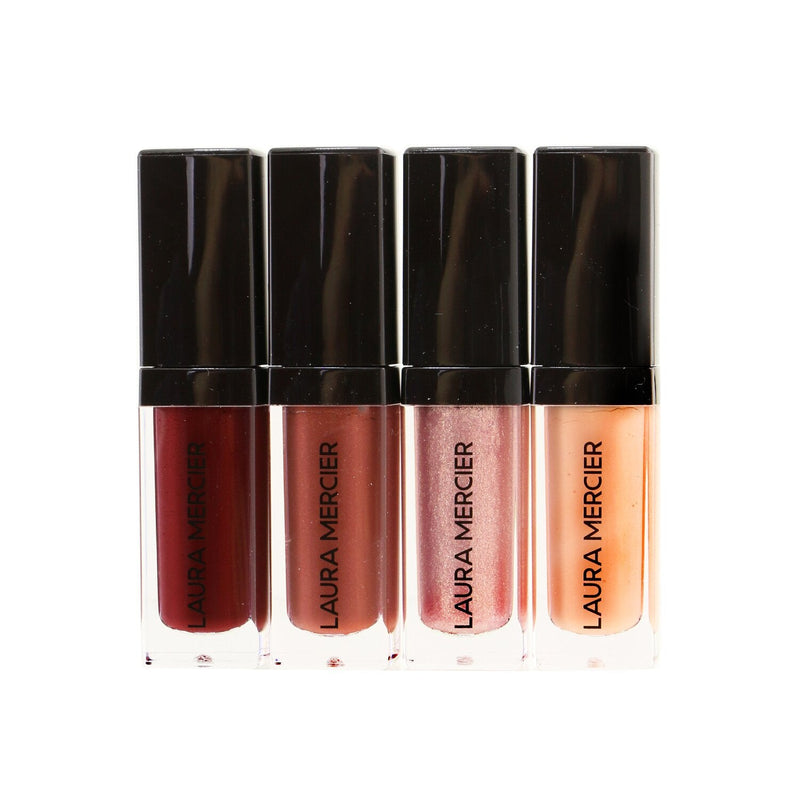 Laura Mercier Kisses From The Balcony Mini Lip Glace Collection (4x Mini Lip Glaze) 