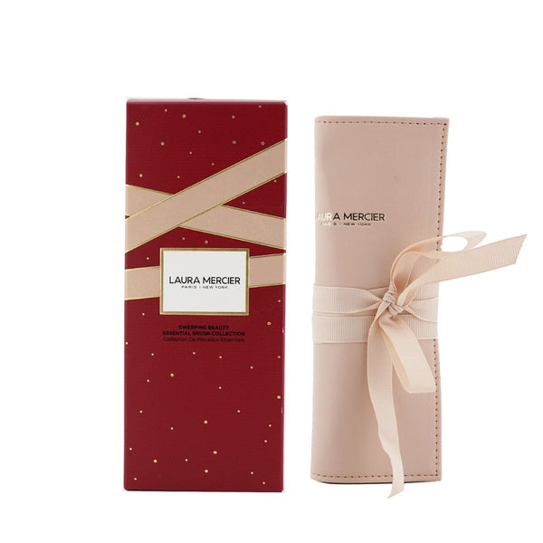 Laura Mercier Sweeping Beauty Essential Brush Collection: 5x Brush + 1x Brush Bag  5pcs+1xPouch
