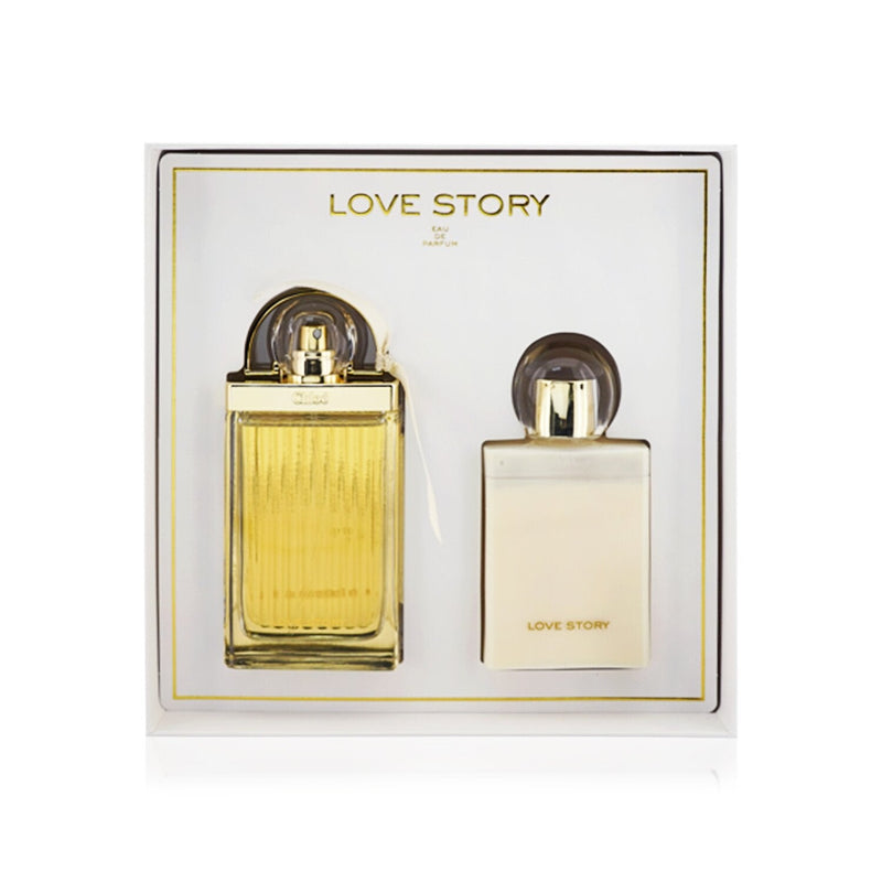 Chloe Love Story Coffret: Eau De Parfum Spray 75ml/2.5oz + Perfumed Body Lotion 100ml/3.4oz 