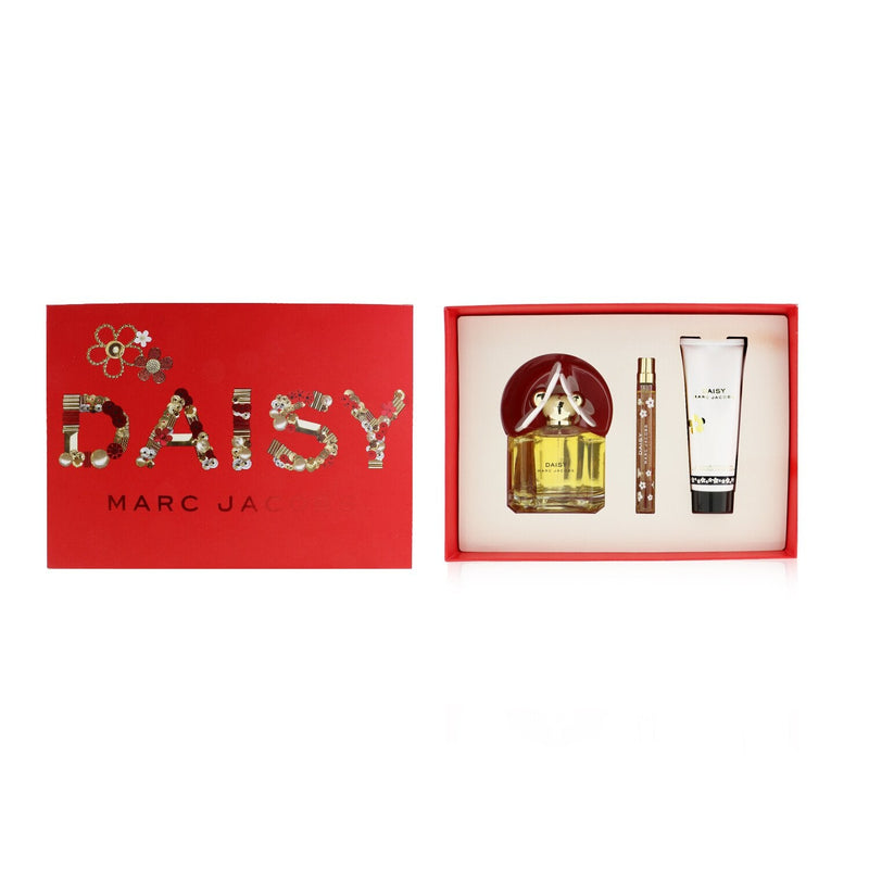 Marc Jacobs Daisy Coffret: Eau De Toilette Spray 100ml/3.4oz + Luminous Body Lotion 75ml/2.5oz + Eau De Toilette Spray 10ml/0.33oz  3pcs