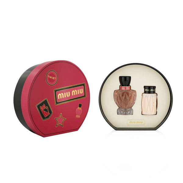 Miu Miu Twist Coffret: Eau De Parfum Spray 100ml/3.4oz + Body Lotion 100ml/3.4oz 