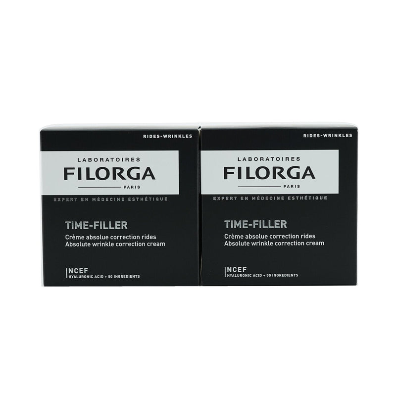 Filorga Time-Filler Duo Set: 2x Time-Filler Absolute Wrinkle Correction Cream 50ml 