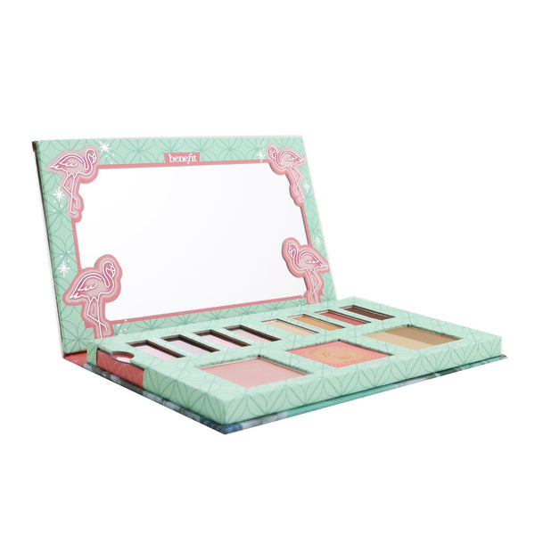 Benefit Party Like A Flockstar Palette (2x Lip Color, 2x Lip Shine, 4x Eye Shadow, 1x Bronzer, 1x Face Powder, 1x Blush)  18g/0.58oz