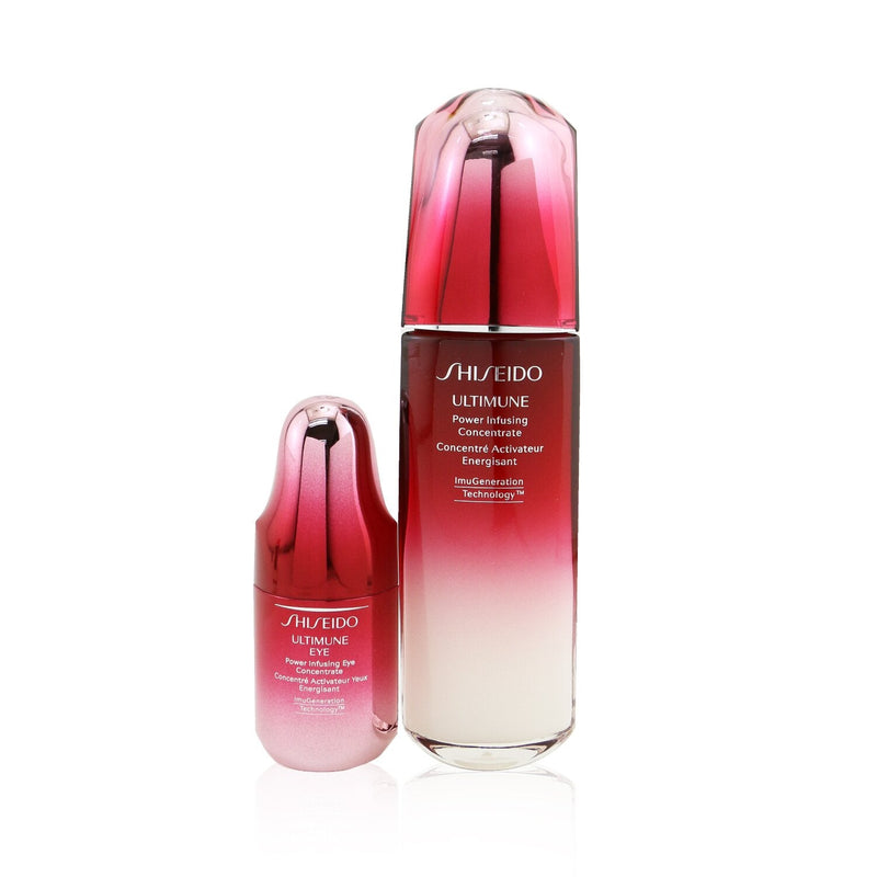 Shiseido Ultimune Power Infusing Set For Face & Eyes Set: Face Concentrate 100ml + Eye Concentrate 15ml 
