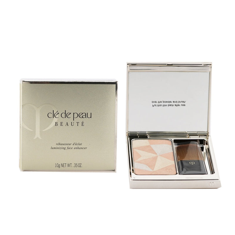 Cle De Peau Luminizing Face Enhancer (Case + Refill) - # 18 Orange Pink 