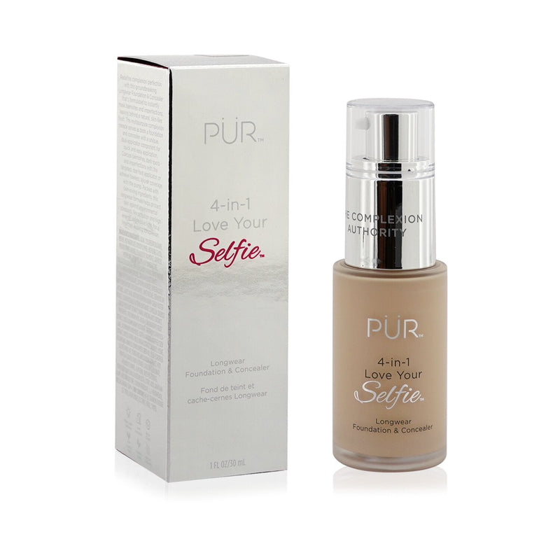 PUR (PurMinerals) 4 in 1 Love Your Selfie Longwear Foundation & Concealer - #LN3 Bone (Very Fair Skin With Neutral Undertones)  30ml/1oz