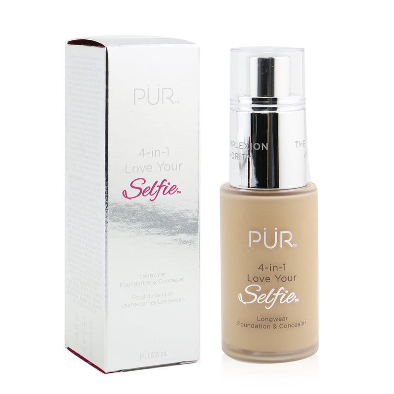 PUR (PurMinerals) 4 in 1 Love Your Selfie Longwear Foundation & Concealer - #LP5 Ivory (Fair Skin With Pink Undertones)  30ml/1oz